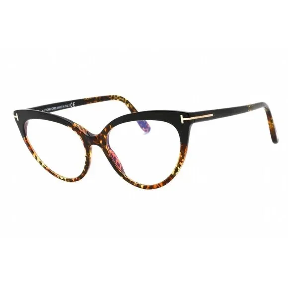 New Authentic Tom Ford FT5674-B/V 005 Cat Eye Eyeglasses - Picture 1 of 4